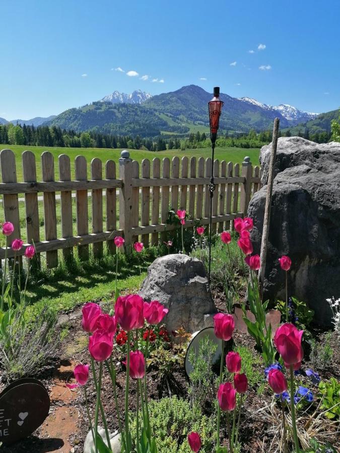 Landhaus Bergblick Kossen Luaran gambar