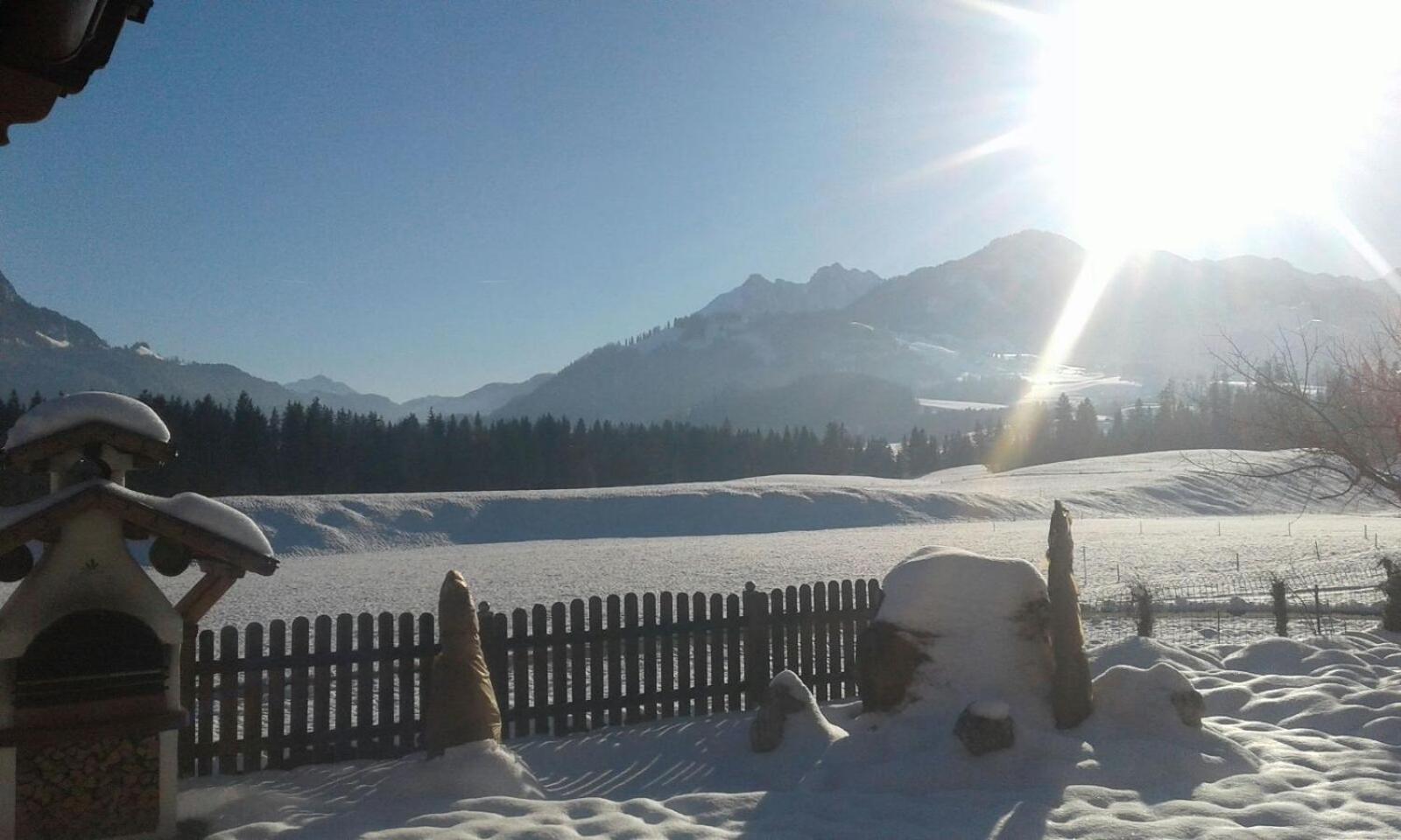 Landhaus Bergblick Kossen Luaran gambar