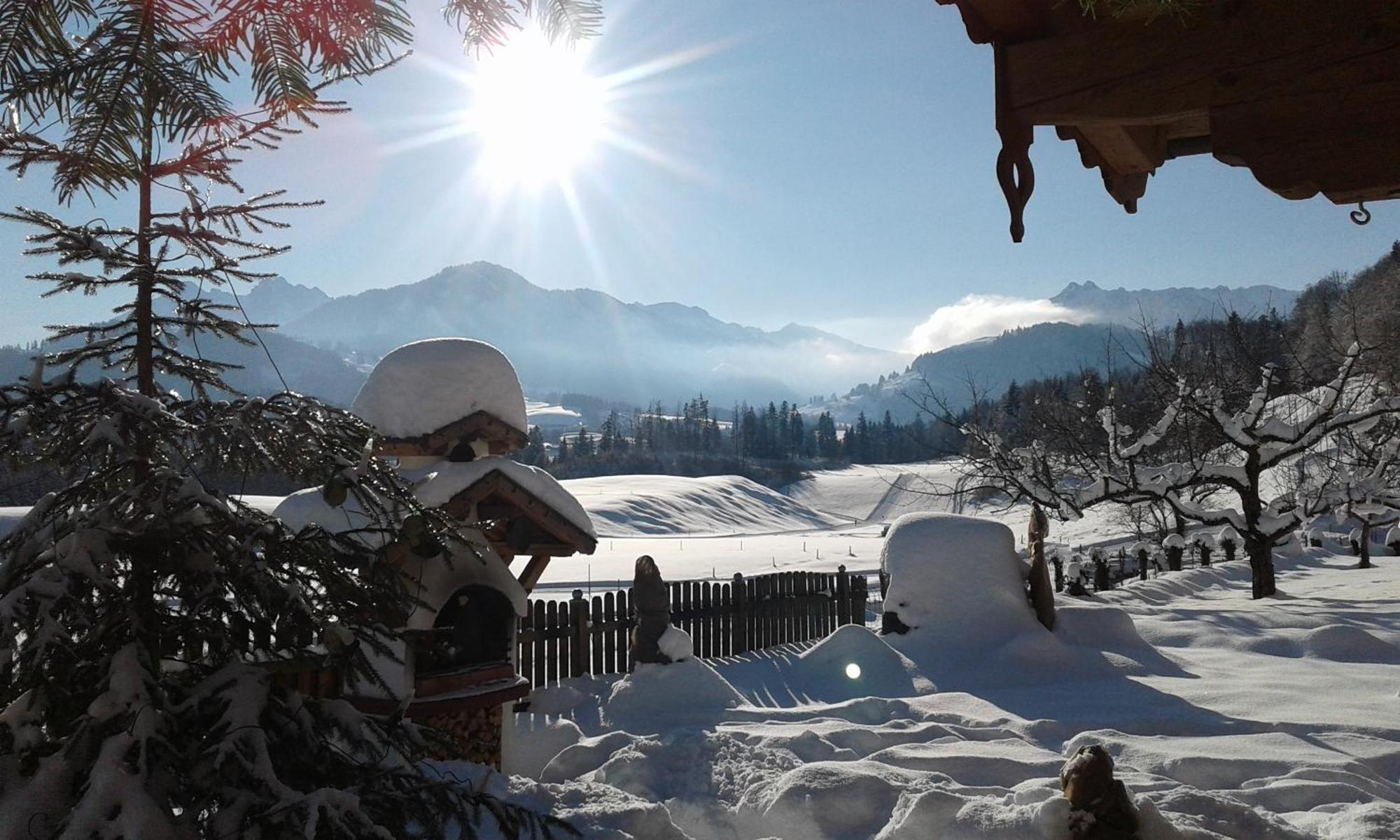 Landhaus Bergblick Kossen Luaran gambar